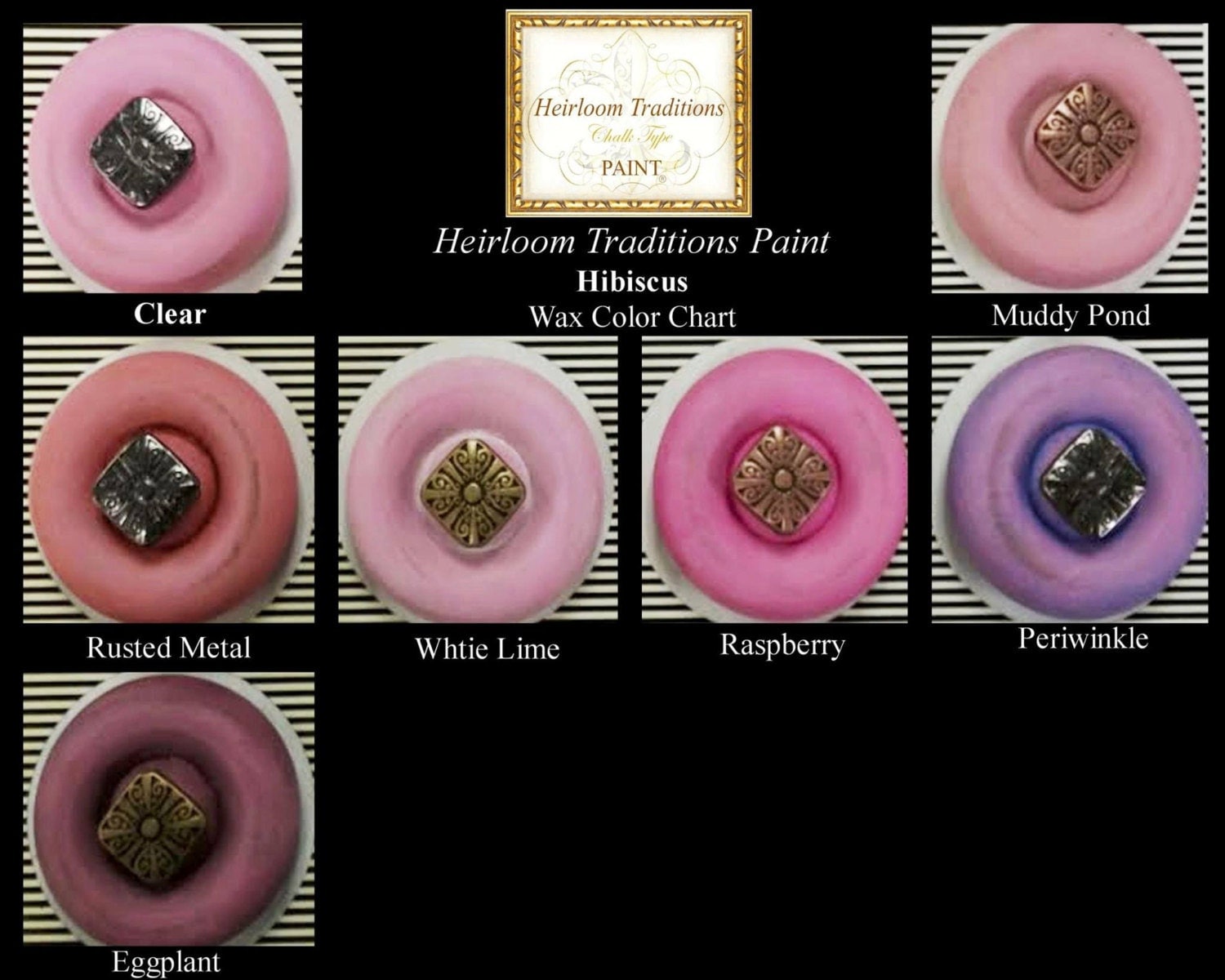 Heirloom Traditions Chalk Paint HTP Wax All Colors 2 oz