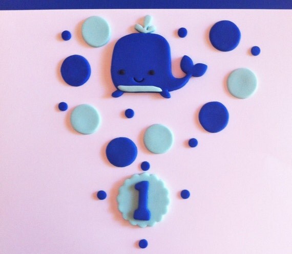 fondant whale cake topper fondant whale cake topper