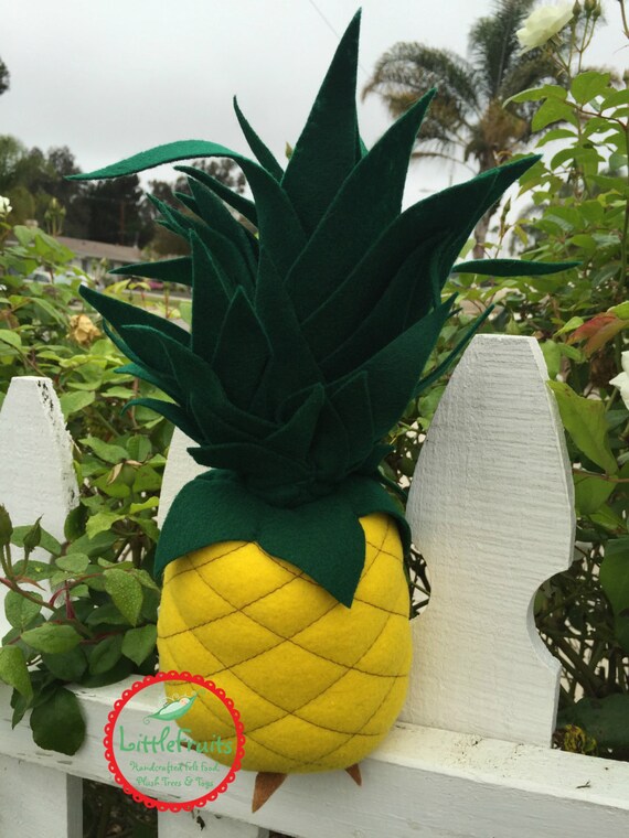 large pineapple plush