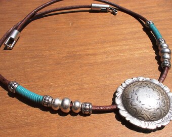 turquoise choker, turquoise jewelry, turquoise necklace, bohemian necklaces, choker necklace, Boho jewelry, bohemian jewelry, hippy jewelry