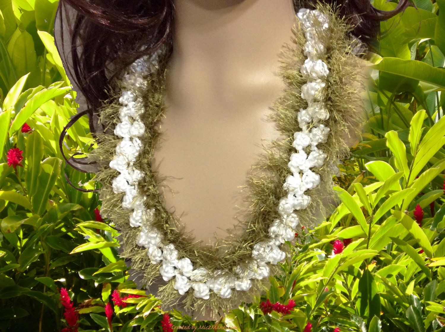 How To Make Lash Yarn Lei / You will need at least 45/50 yards.