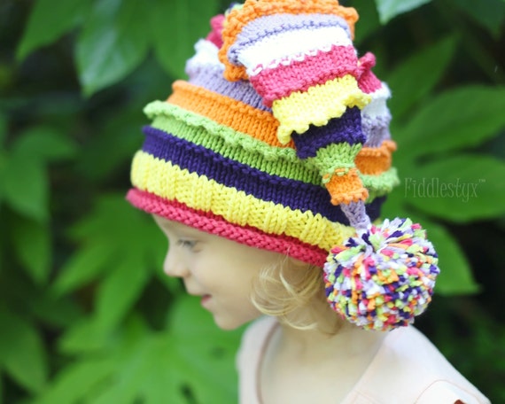 Knitting Pattern - Stocking Hat Pattern - the LUCY Hat ...