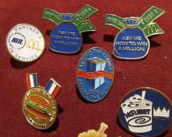 mcdonalds pins mcdonalds pins
