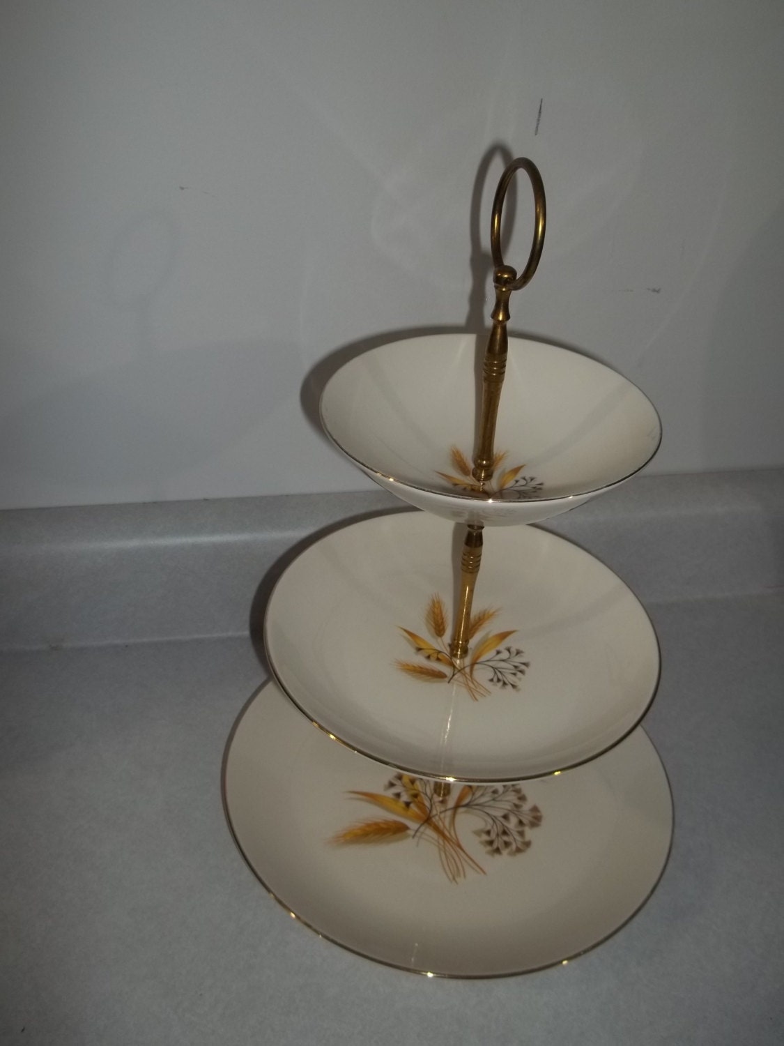 Vintage Tiered Serving Plate Haute Juice