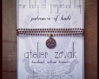 Our LADY of PERPETUAL HELP Necklace