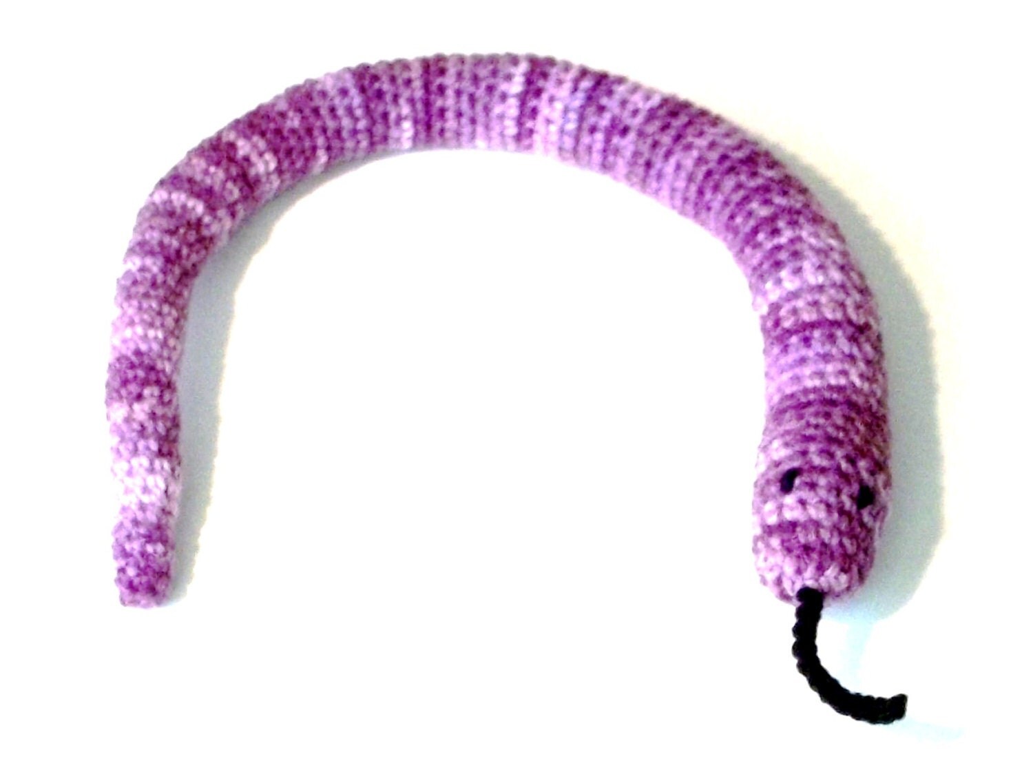 Catnip Toy Snake Purple by forpawsandhome on Etsy