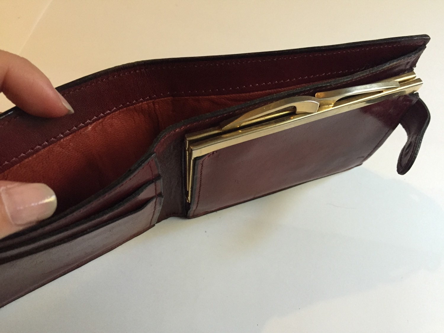 Sac à Main Etienne Aigner Vintage - Cuir Véritable - Fabriqué En Italie - Occasion TBEG