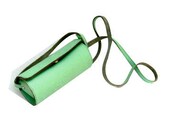 Mint leather clutch, boho mini bag wallet, travel bag, in many colours, bohemian genuine leather women clutch, mini bag, mint leather pouch,