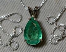 Popular items for gold emerald pendant on Etsy