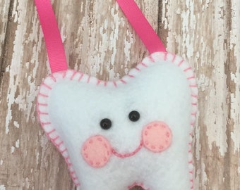 Tooth Fairy Pillows Your choice of color WITH a custom hanging Ribbon