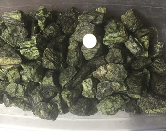 Wholesale 1lb+ Serpentine Rough Stones