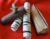 Campfire Felt Handmade Toy Logs