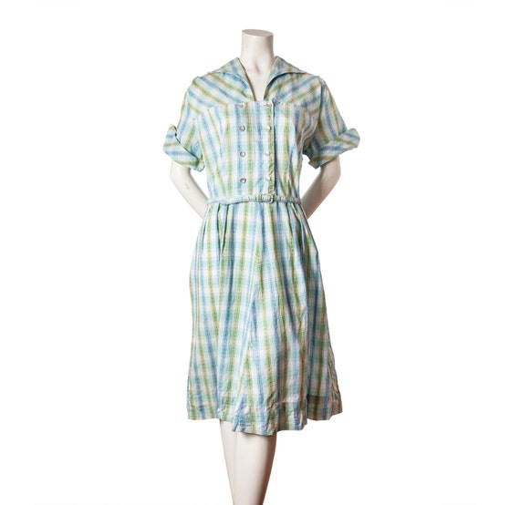 1940s farm dress