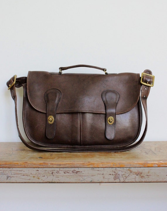 Vintage Coach Musette Bag New York City // Messenger Bag