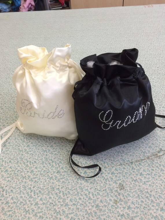Custom Made Money Bag Dollar Dance Set For Bride and Groom