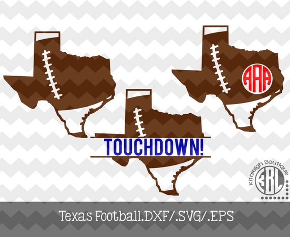 Items similar to Texas-Football Design Pack .DXF/SVG/.EPS File for use ...