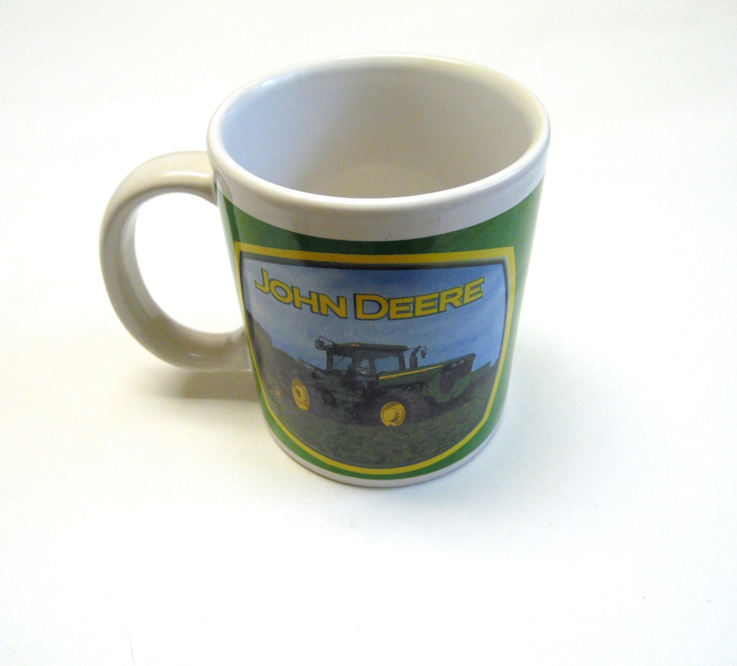 John Deere Coffee Cup Mug Tractor Farm 1994