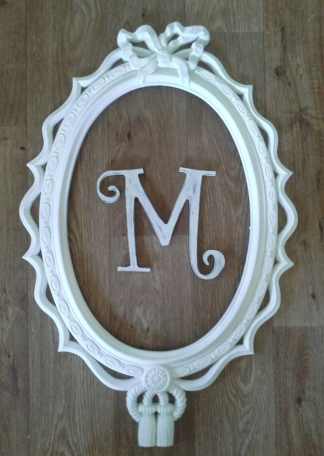Frame Oval frame Custom Wall decor Nursery by SavannahsCottage