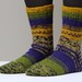 Size - US 9.5 for woman, EU size 41, warm and beautiful hand knit wool socks