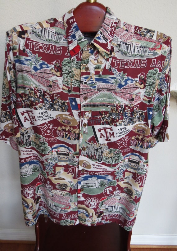 texas aggie hawaiian shirt