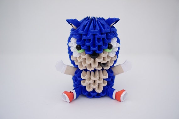 Origami Sonic The Hedgehog