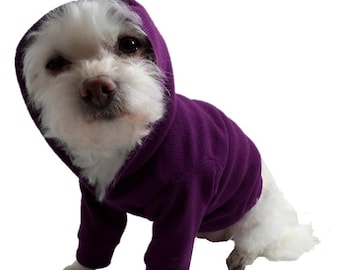 Dog Hoodie-Dog Hoodies-Dog Clothes-Dog Sweater-Dog Shirts-Purple Dog Shirt-Dog Clothing-Shirts for Dogs-Dog Apparel-Dog Sweaters