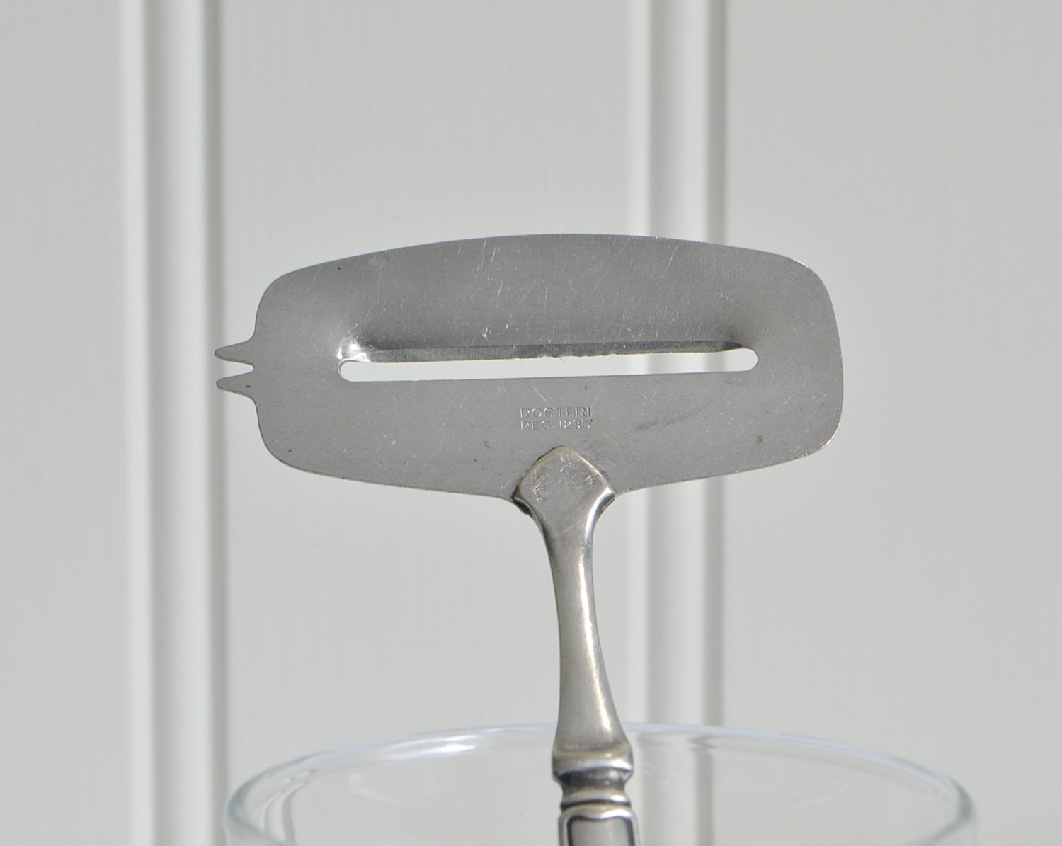 Cheese slicer and cutter shabby vintage Swedish cheese plane
