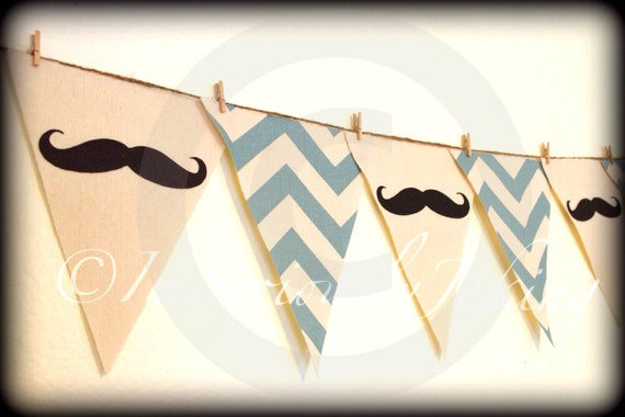 Mustache Banner