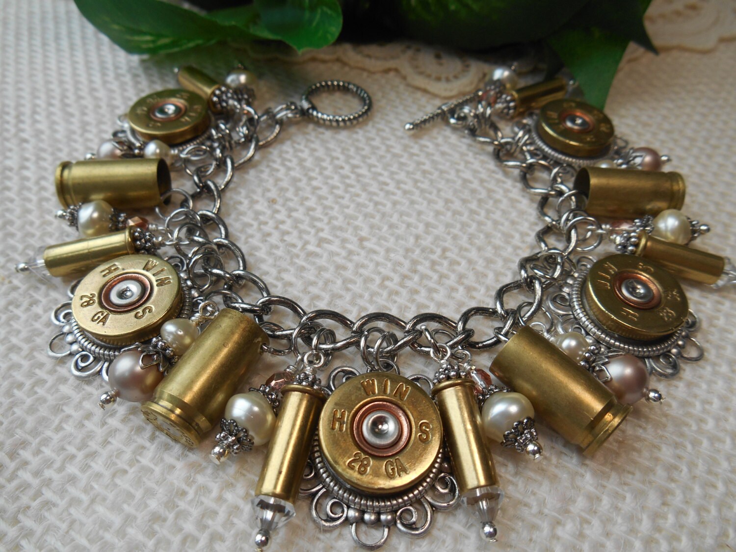 Bullet Jewelry 28 Gauge Shotgun Shell Casings 9mm 22 Caliber