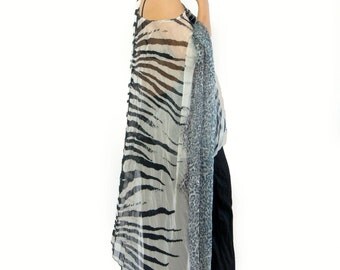 Luberon Italian chiffon maxi-can be ordered as a dress. main image 1