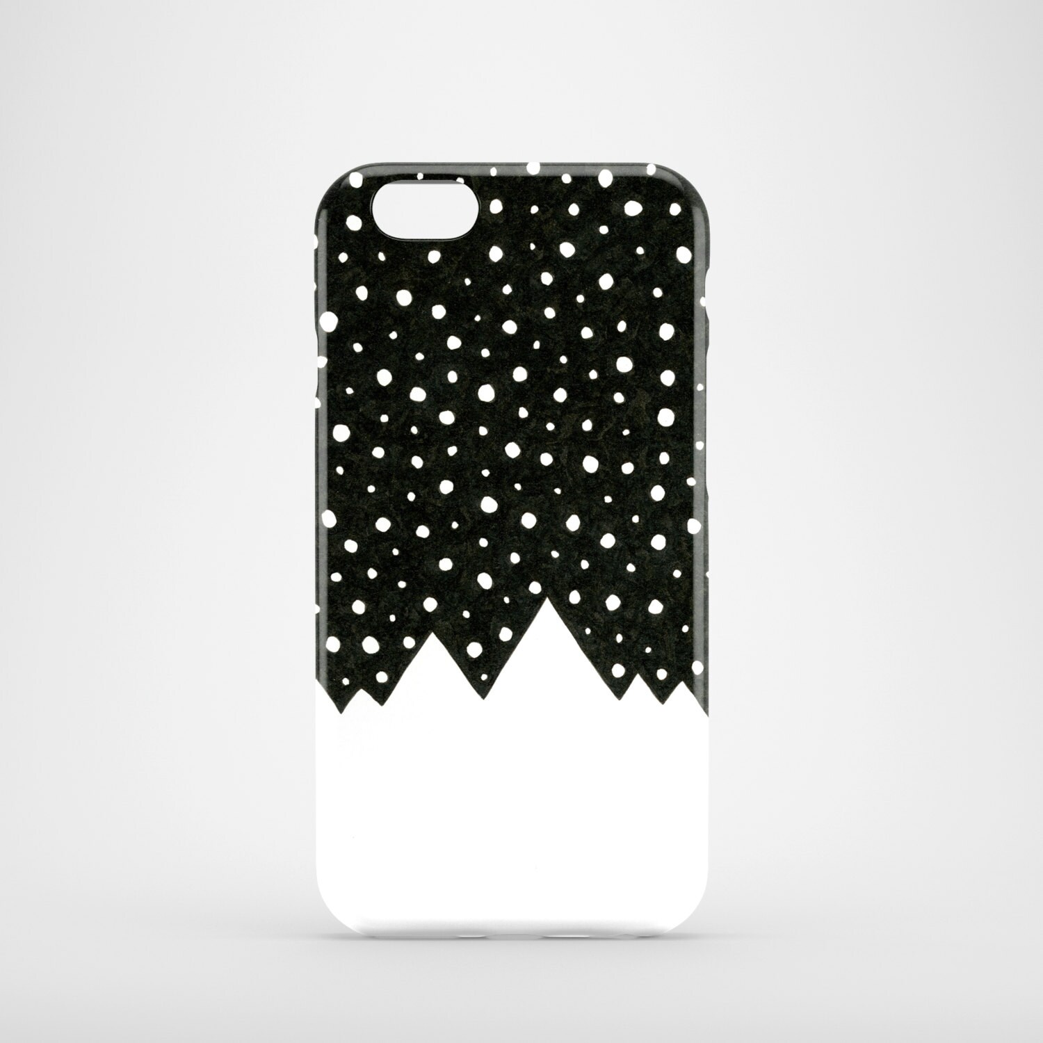 Snow Tops phone case black and white iPhone 7 case iPhone 7