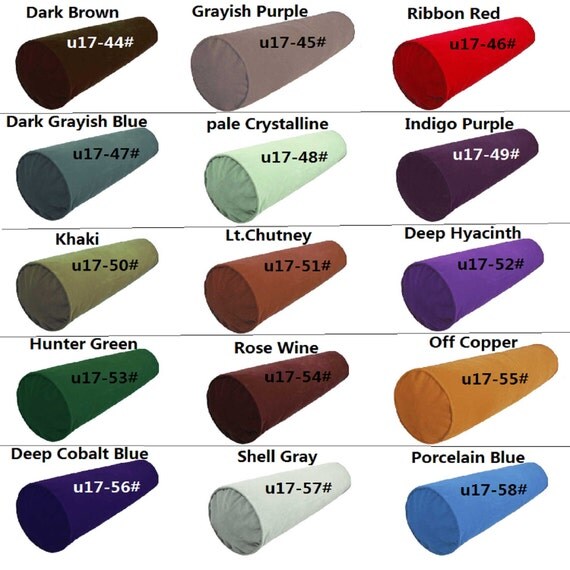 Made to Measure Long Bolster Pillow Case Cushion Cover Short Pile