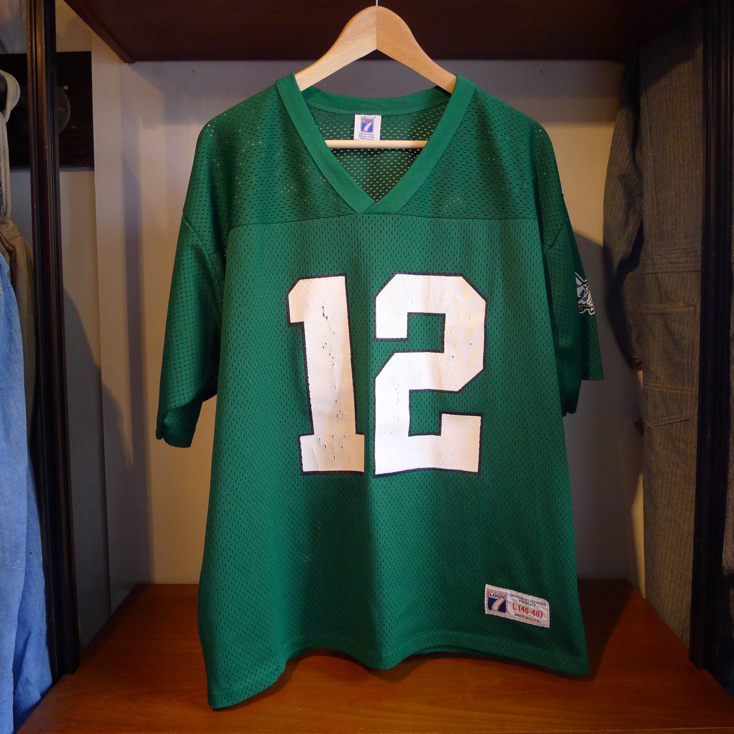 Vintage PHILADELPHIA EAGLES Jersey 12 Logo 7 by JointCustodyDC