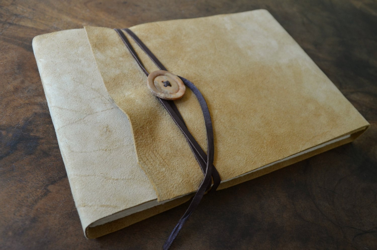 Handmade Bound Leather Artist Sketchbook Notebook Arts Journal