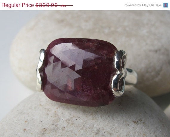 ... Ring- July Birthstone Ring- Anniversary Ring- Ruby Ring- Designer Ring