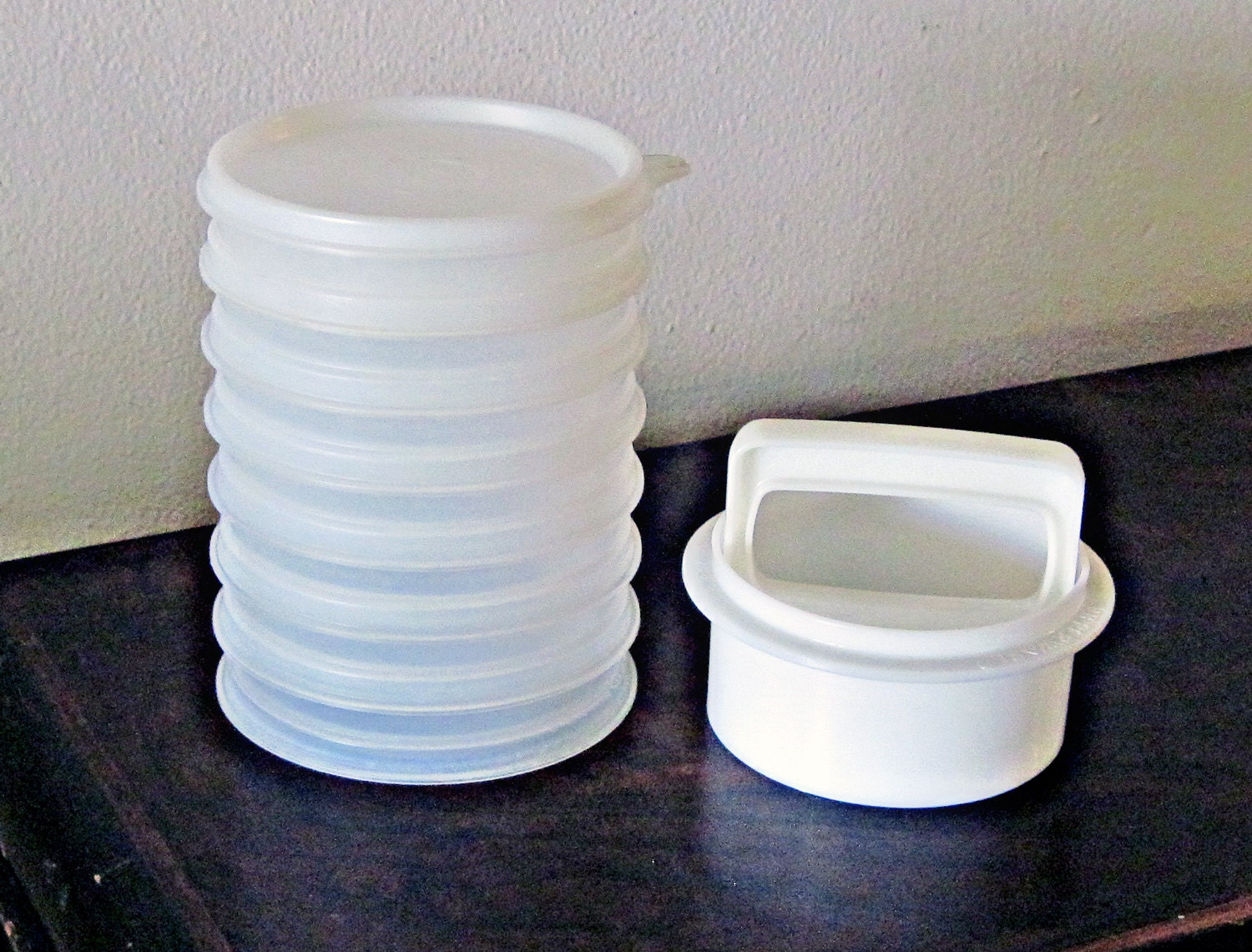 keeper butter yellow vintage tupperware Tupperware of Hamburger / by Keepers 4 Makers TupperwareStore Set