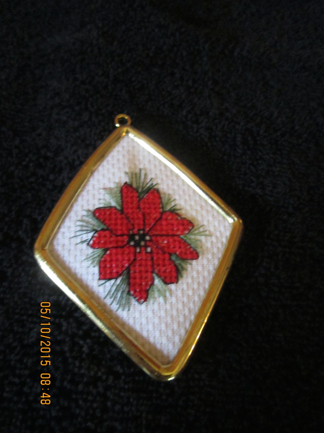 poinsettia christmas tree ornament poinsettia christmas tree ornament