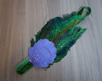 At the Catfish Club - Flapper Headband Inspired by Ariel, The Little Mermaid