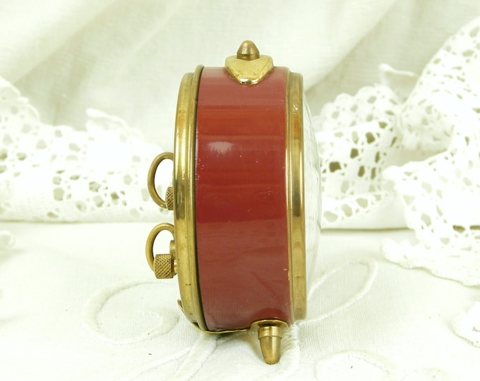 Working Vintage Mid Century West German Chambord Mechanical Alarm Clock / European / Wind-up Clock / Retro Vintage Home Interior / Design Working Vintage Mid Century West German Chambord Mechanical Alarm Clock / European / Wind-up Clock / Retro Vintage Home Interior / Design