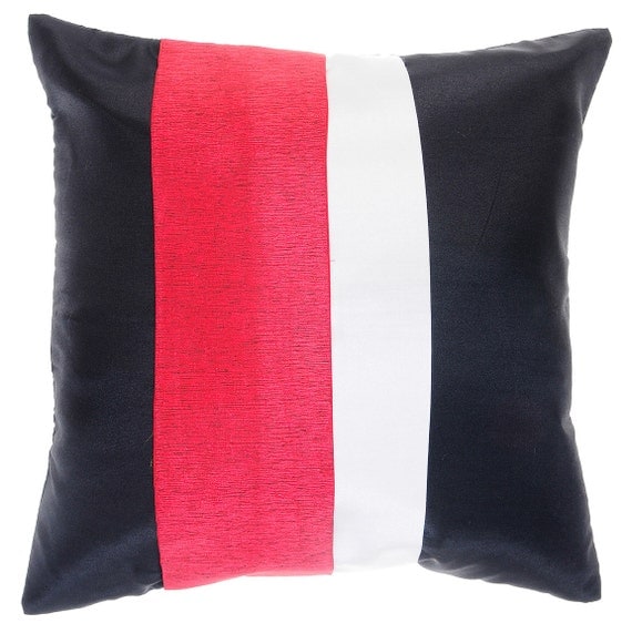 Avarada 16X16 Striped Rainbow Throw Pillow Cover by