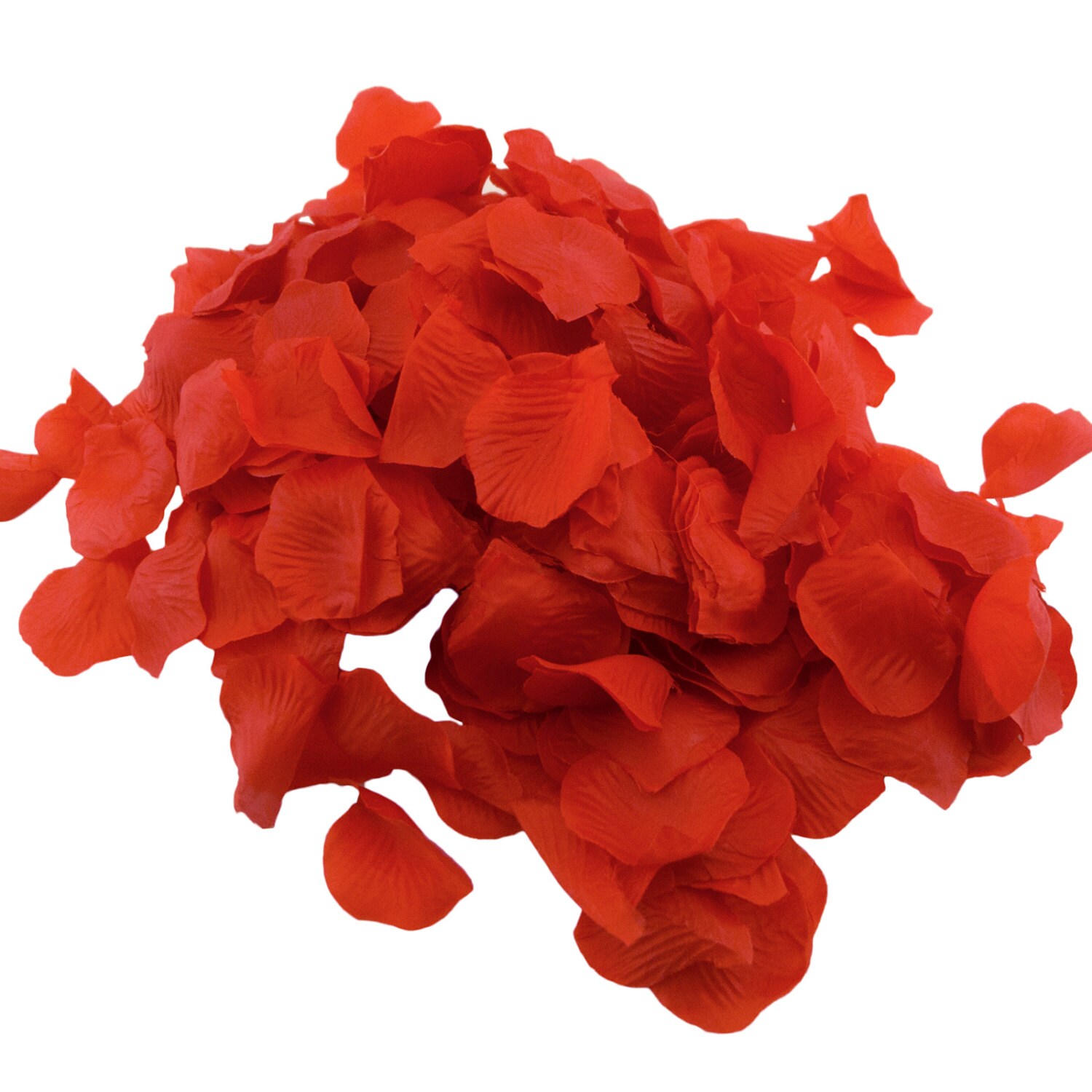 Loose Red Silk Rose Petals Table Scatter Wedding Reception