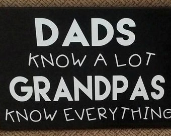 Dad Saw Sign The Best Dad I Ever Saw Fathers Day Wood Dad Sign