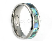 wedding ring inlaid bear