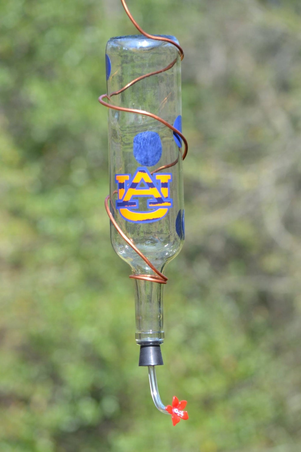 wine bottle hummingbird feeders by upcycledandrefind on etsy wine bottle hummingbird feeders by upcycledandrefind on etsy
