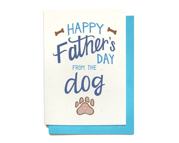 Happy Father's Day Card From the Dogs