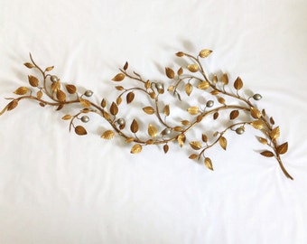 Gold Metal Wall Decor