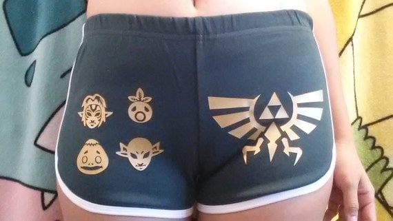 zelda shirt and cargo shorts