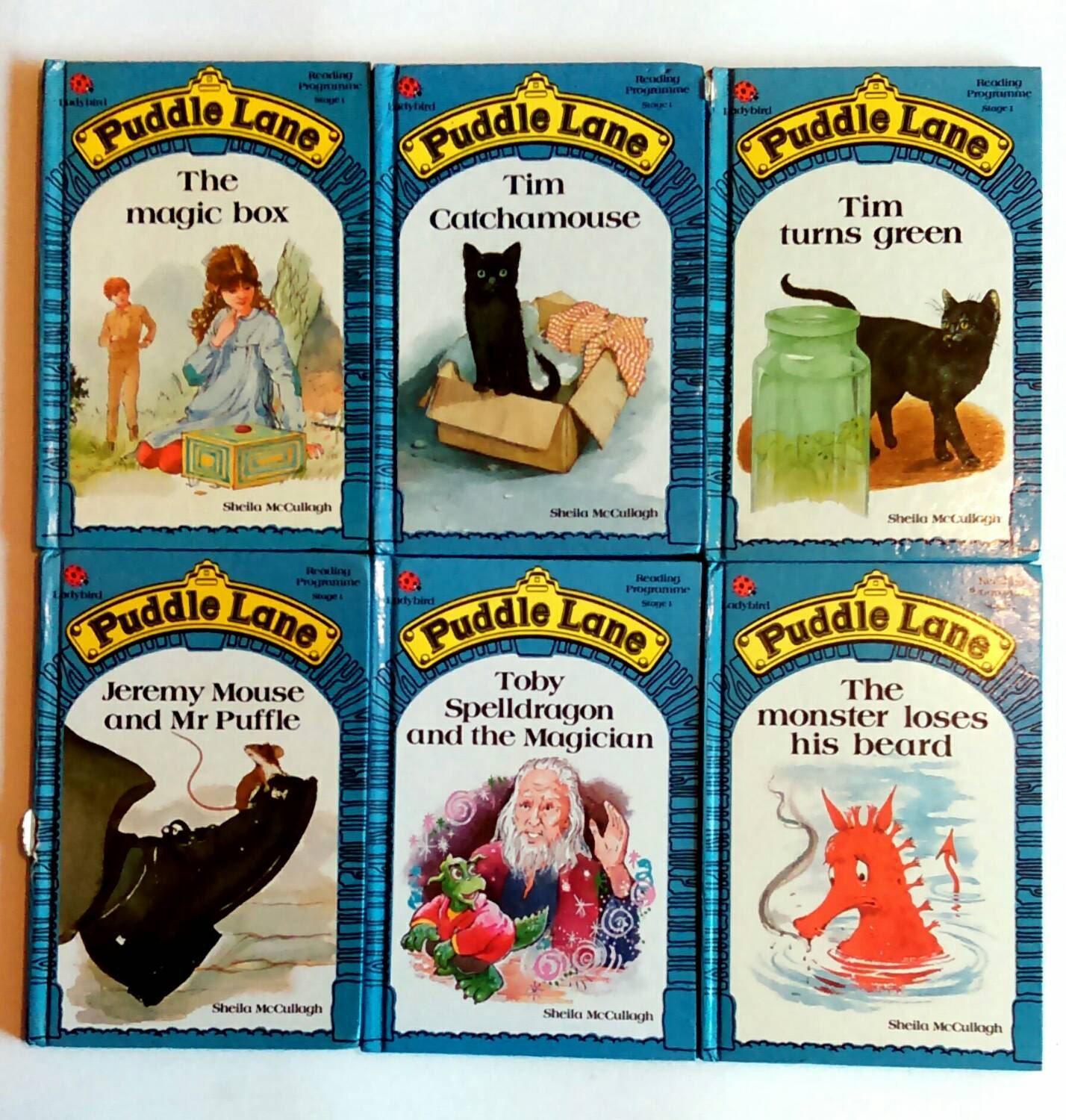 Vintage Ladybird books. Puddle Lane stage 1. by StrawberryfVintage