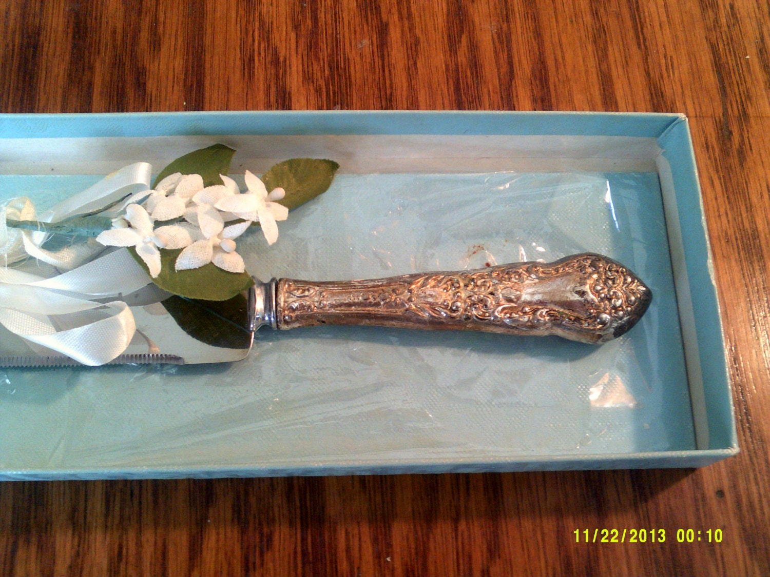 Vintage Sheffield England Bridal Cake Knife, Vintage Bridal Knife