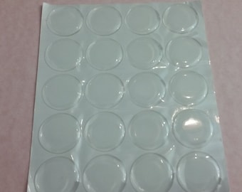 10 epoxy stickers - 25mm Epoxy Dome Stickers for Bottle Caps